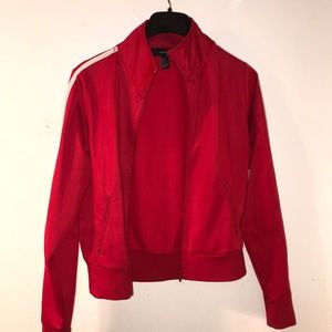 Forever 21 Red track sweater